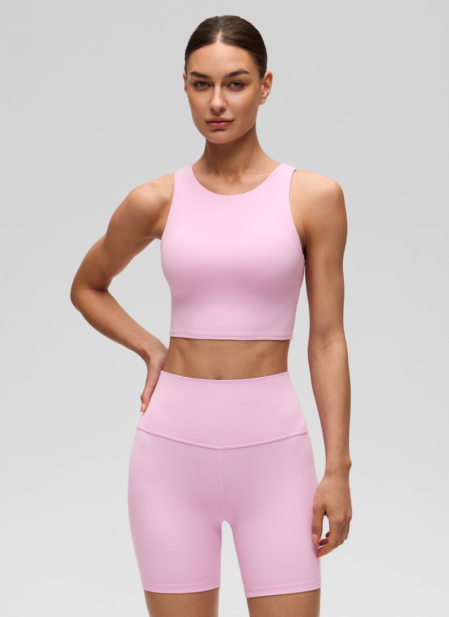 Butterluxe High Neck Built in Bra Tank