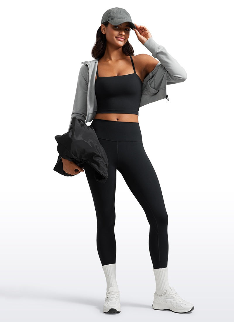 Butterluxe Built in Bra Adjustable Strap Tank