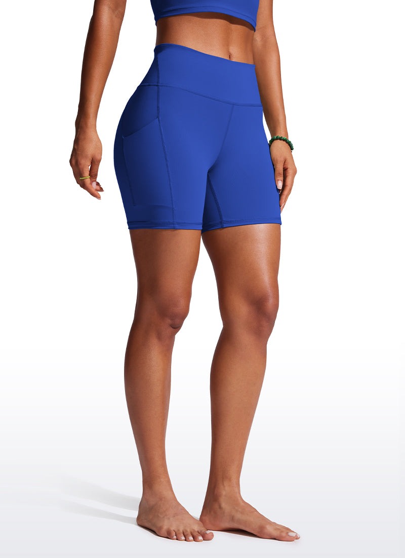 Swim Board High Rise Liner Pocket Shorts 6''