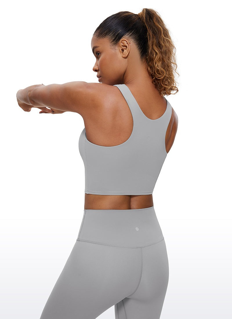 Butterluxe High Neck Built in Bra Tank