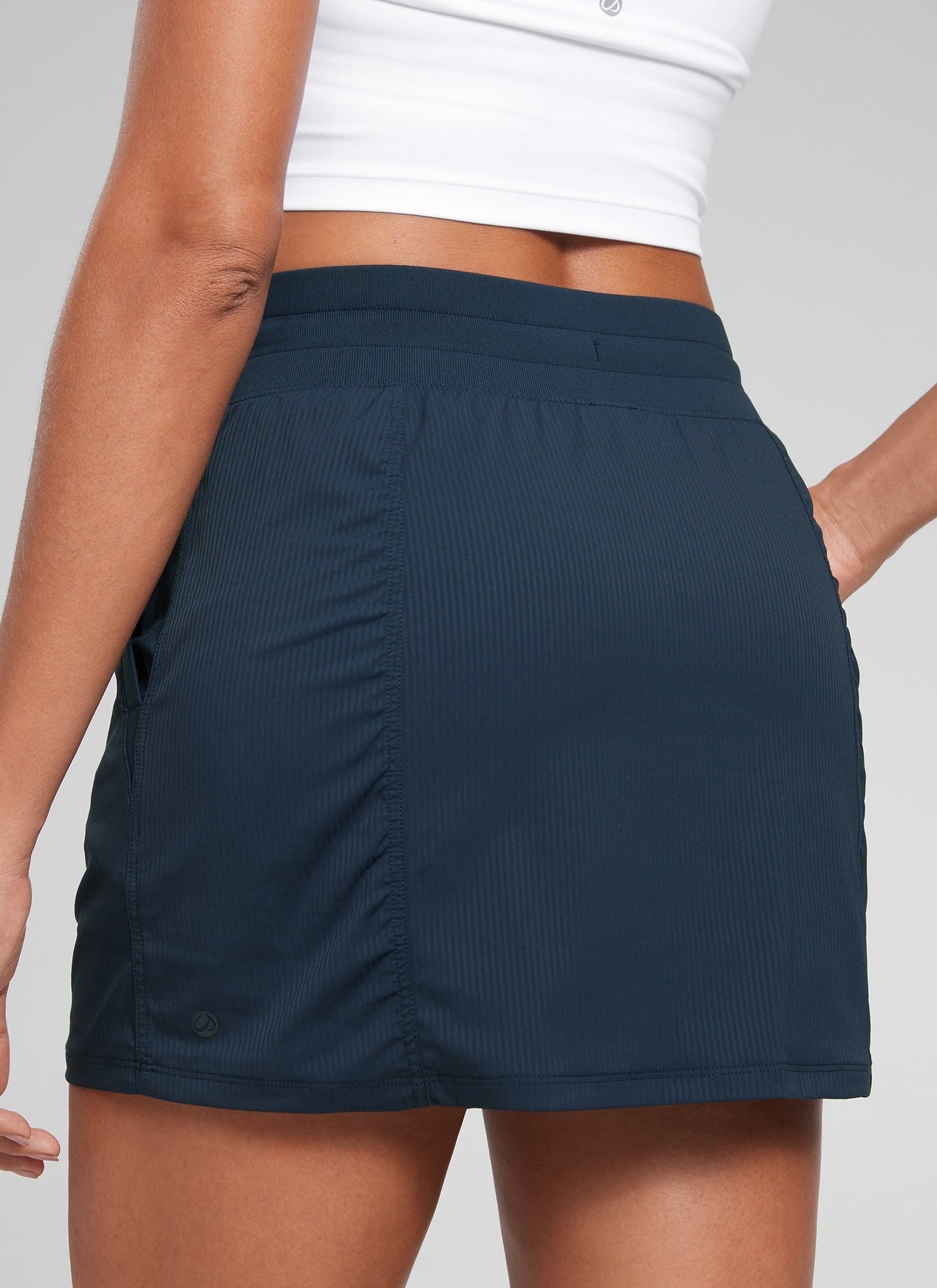 Lightweight High Rise Skirts Drawstring Skirt