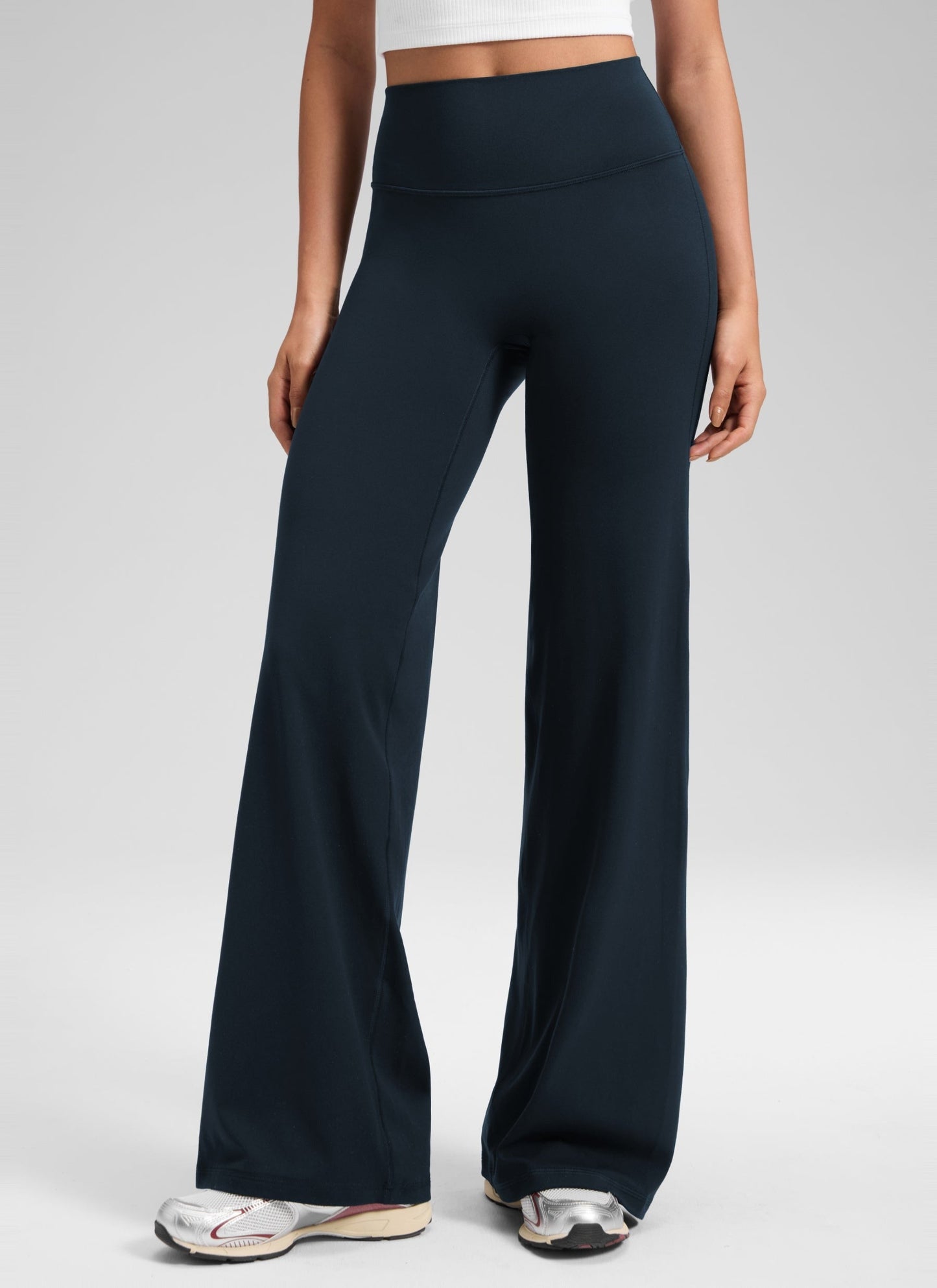 Softretch No Front Seam Straight Leg Pant 28"