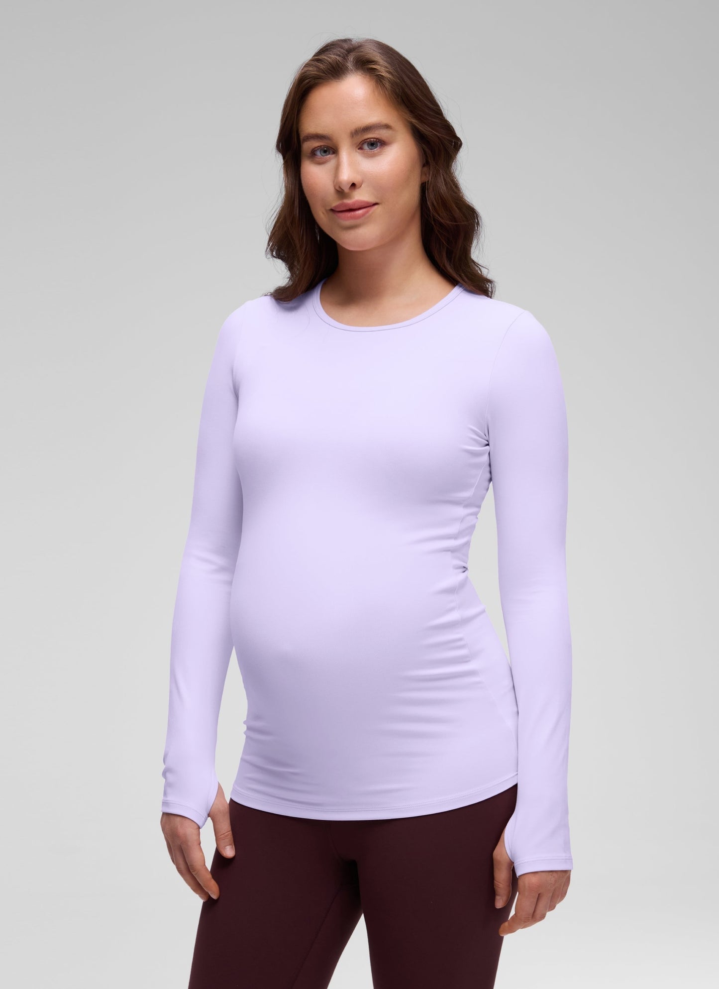 Butterluxe Maternity Crewneck Long Sleeve
