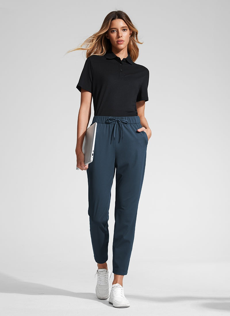 Stretch Drawstring 7/8 Pocket Pant 27''