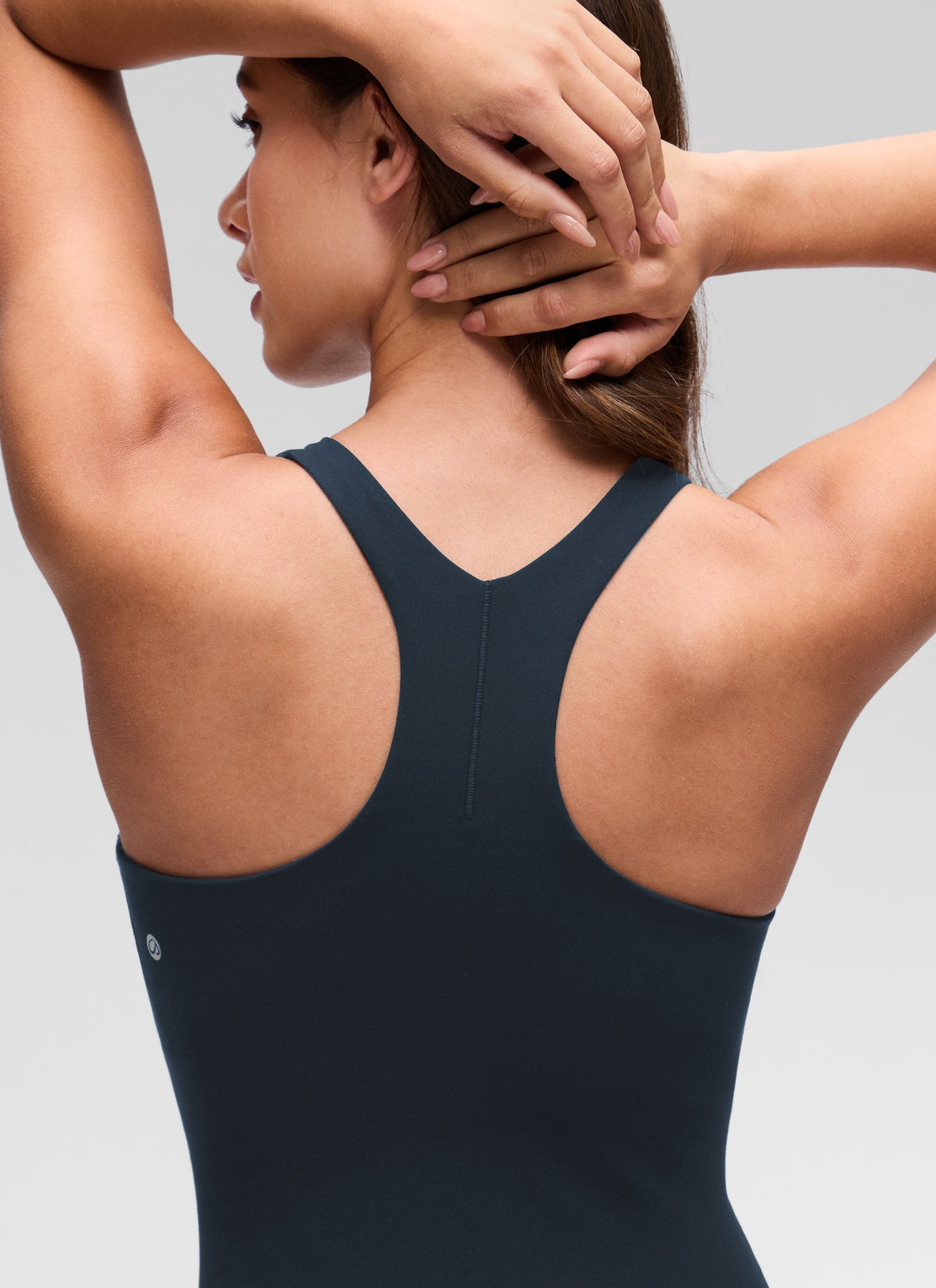Butterluxe High Neck Racerback Mini Dress