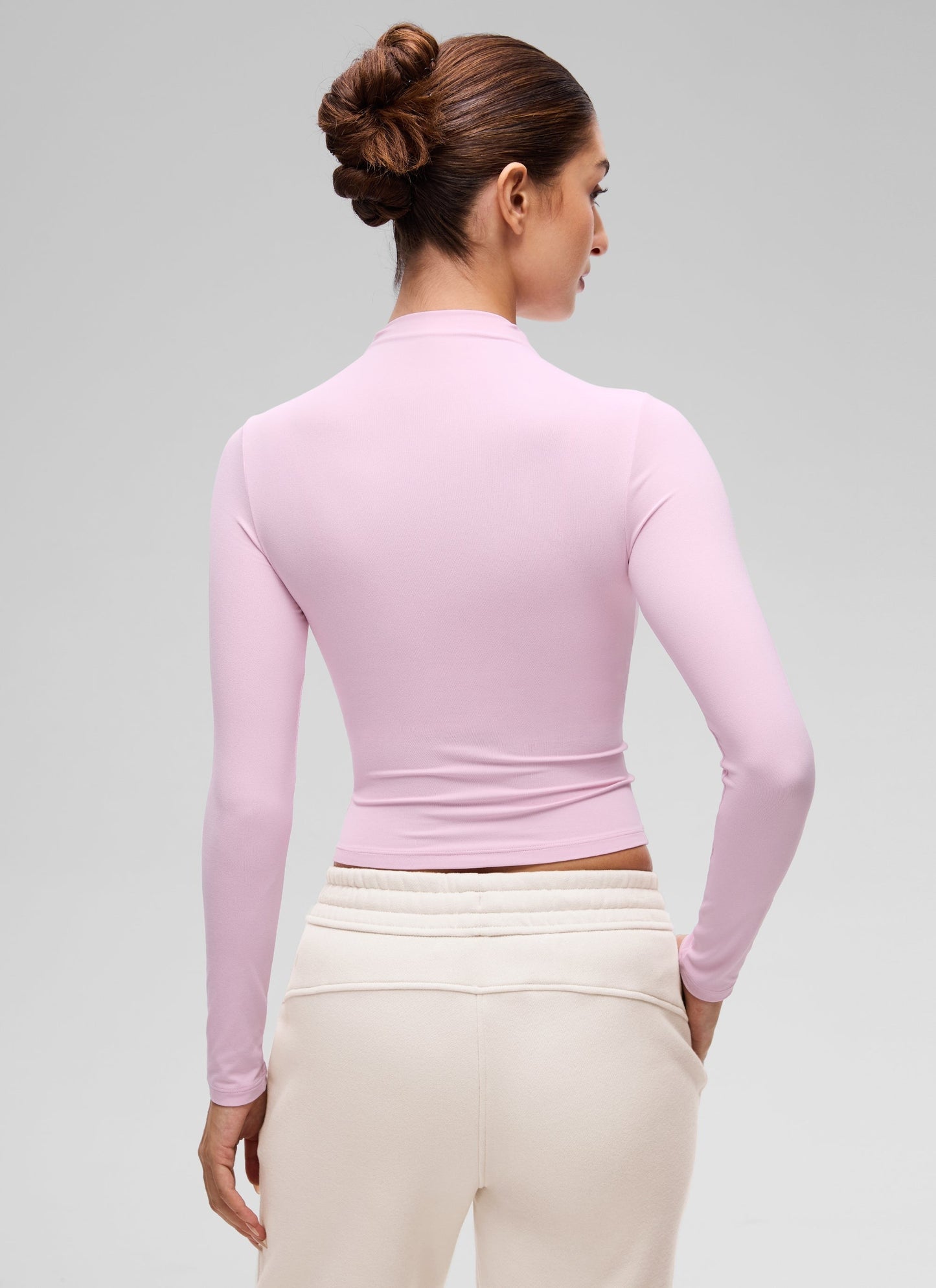 Softembrace Mock Neck Long Sleeve