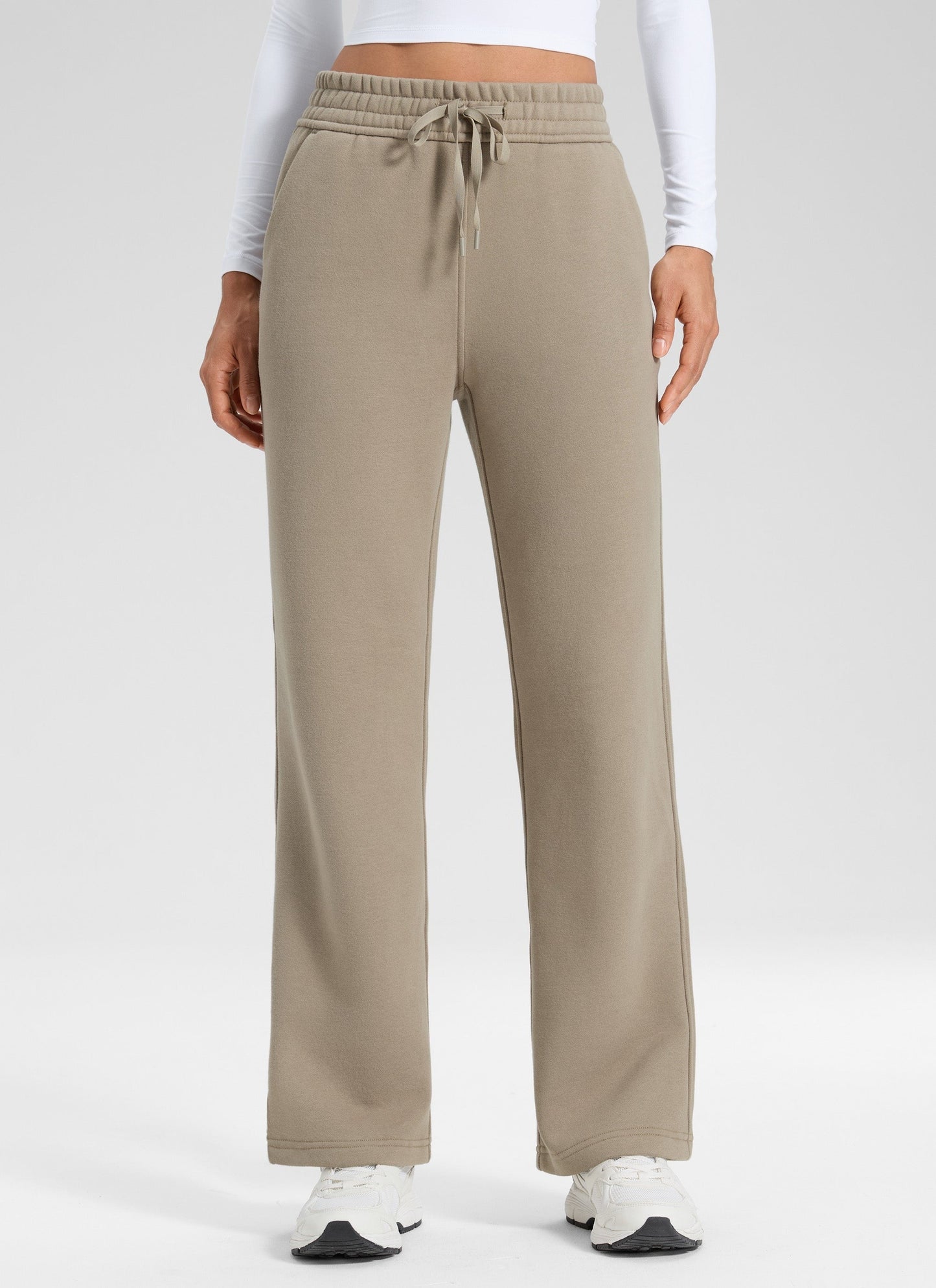 Fleece Lined Straight Leg Sweatpant 30''