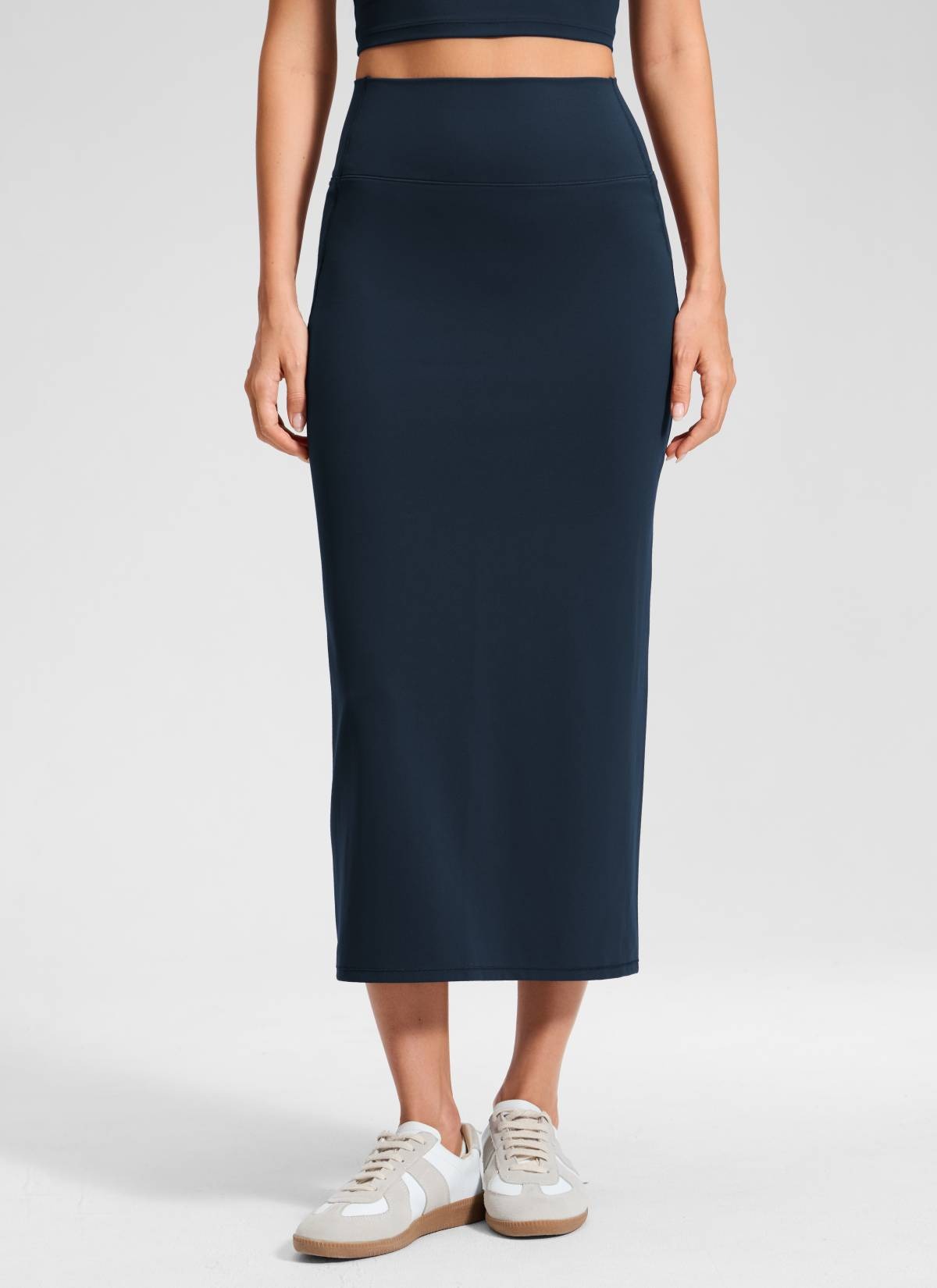 Butterlift® High Rise Back Slit Maxi Pencil Skirt
