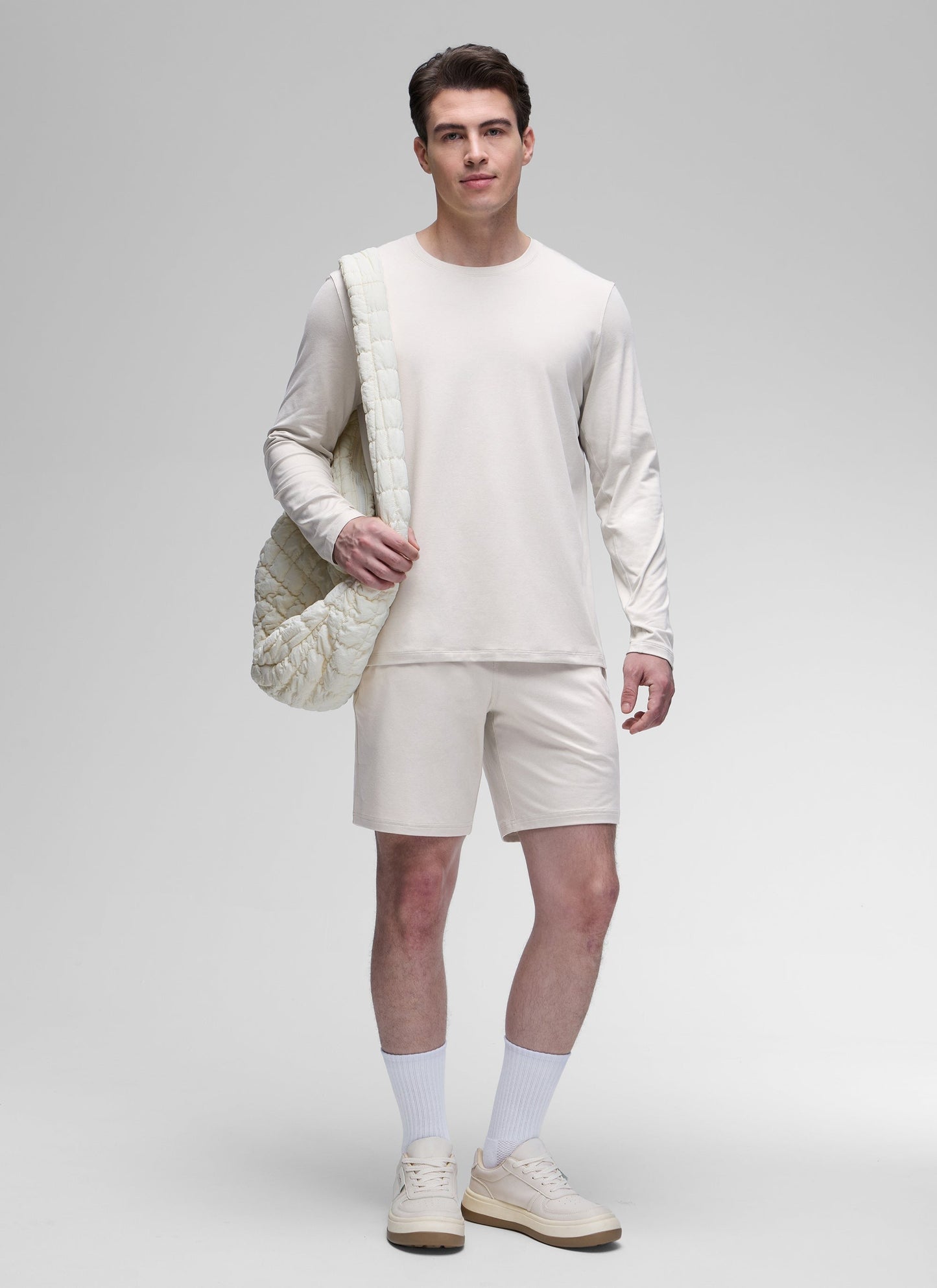 Cloud Jersey Crewneck Long Sleeve Shirts