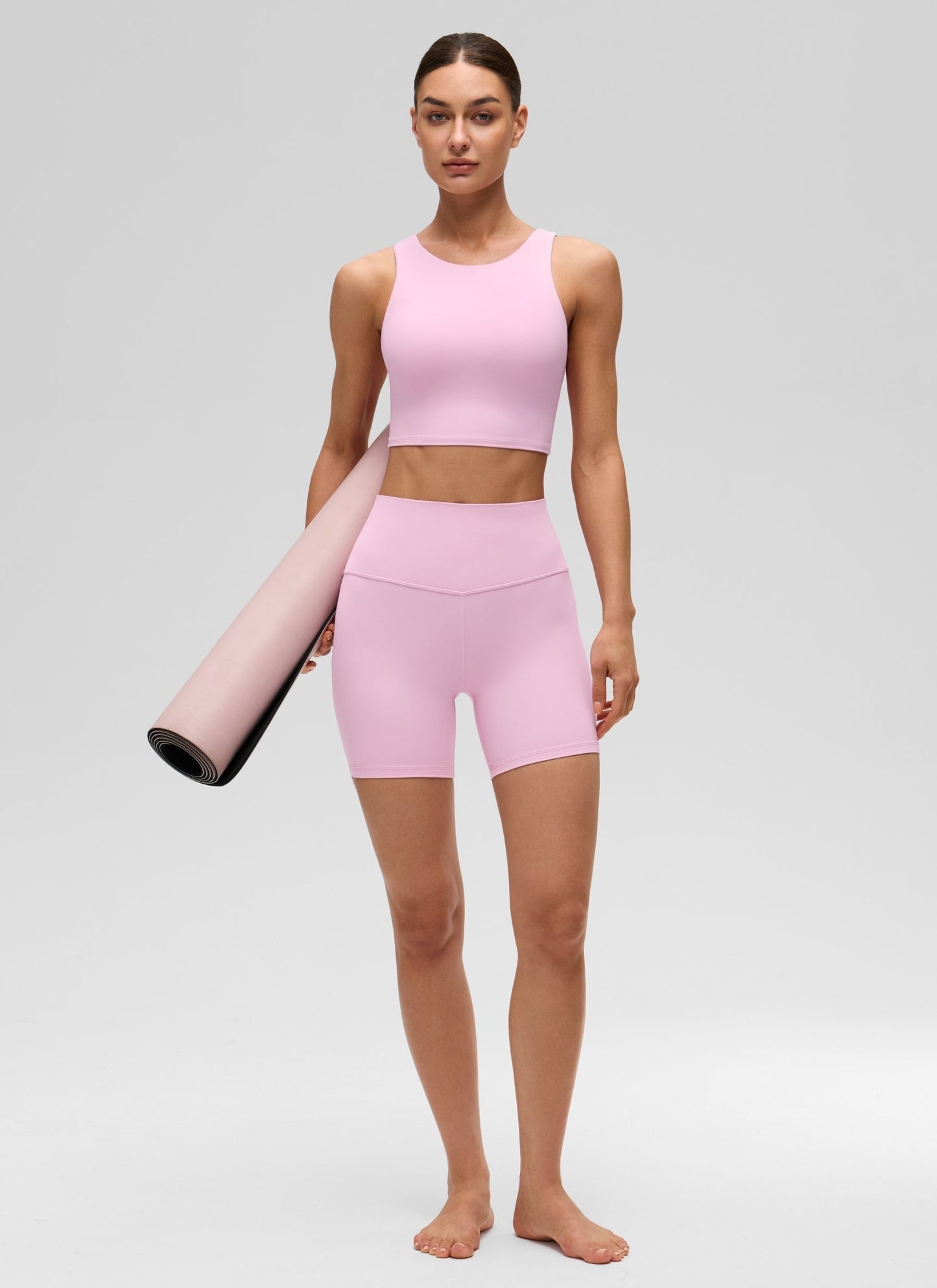 Butterluxe High Neck Built in Bra Tank