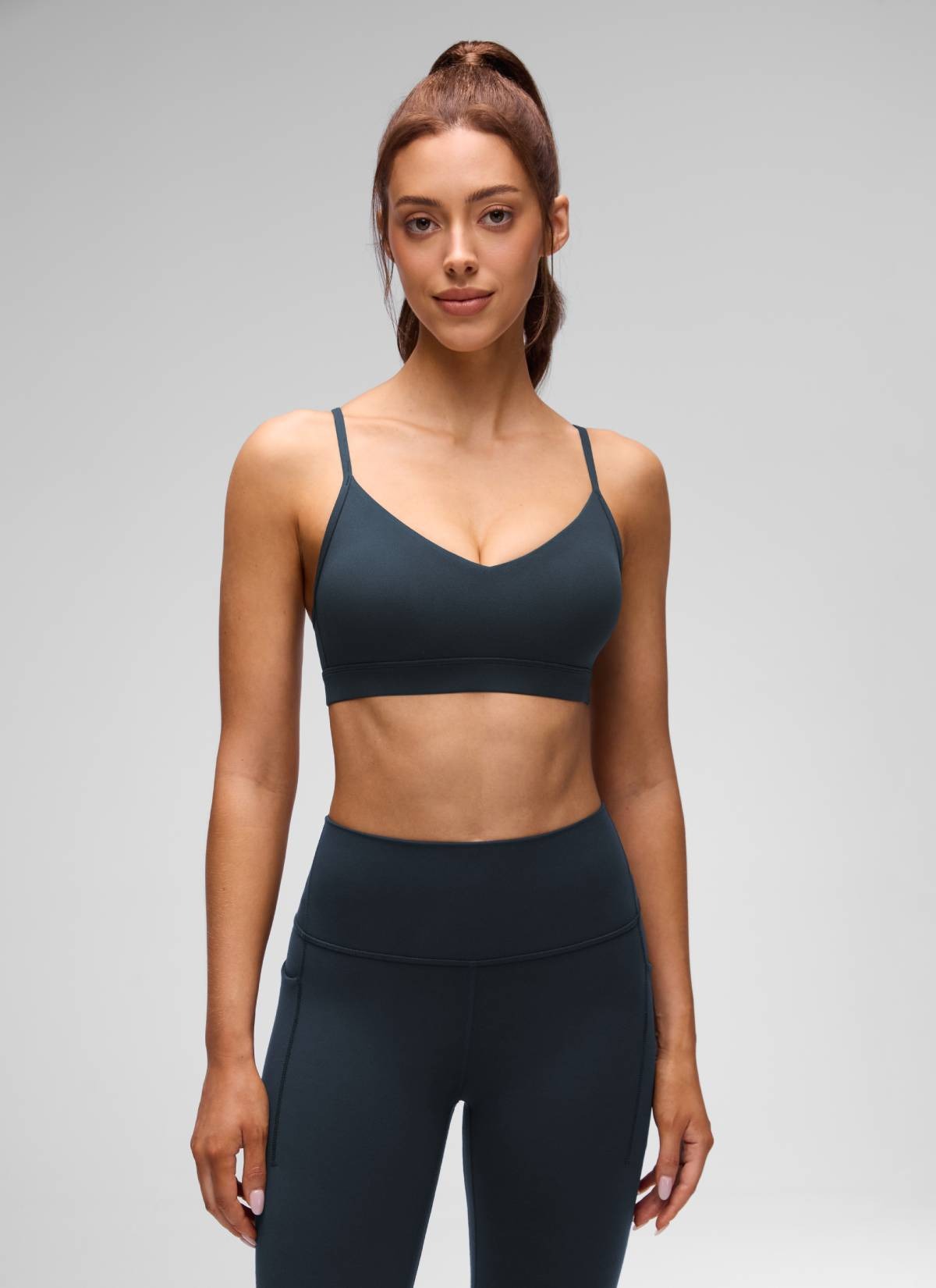 Butterluxe V Neck Spaghetti Strap Bra