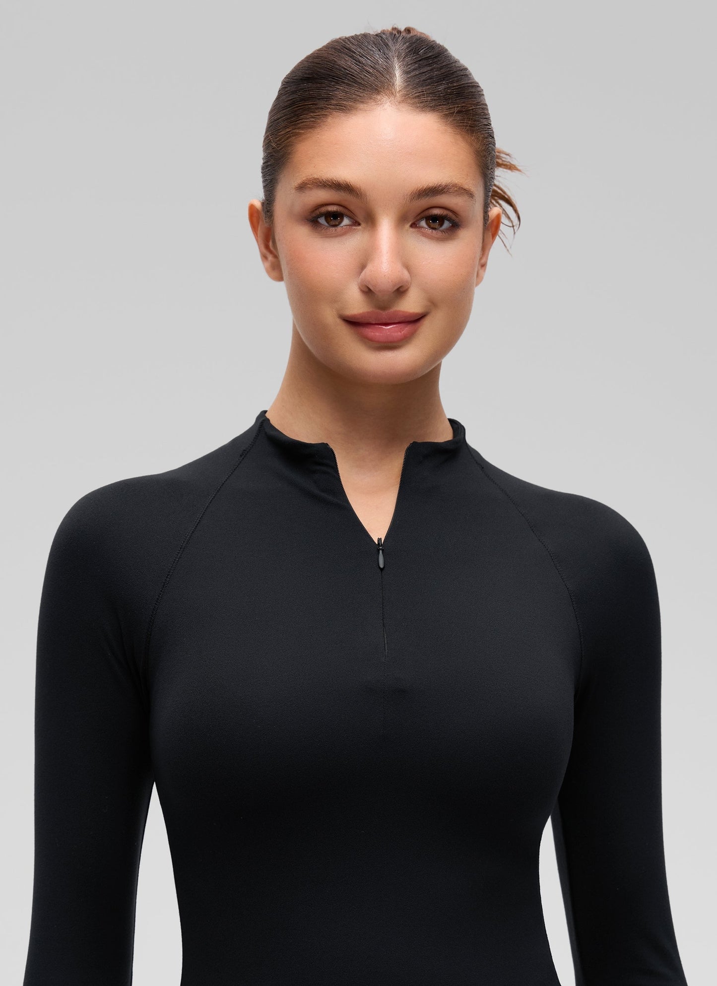 Softembrace Half Zip Long Sleeve