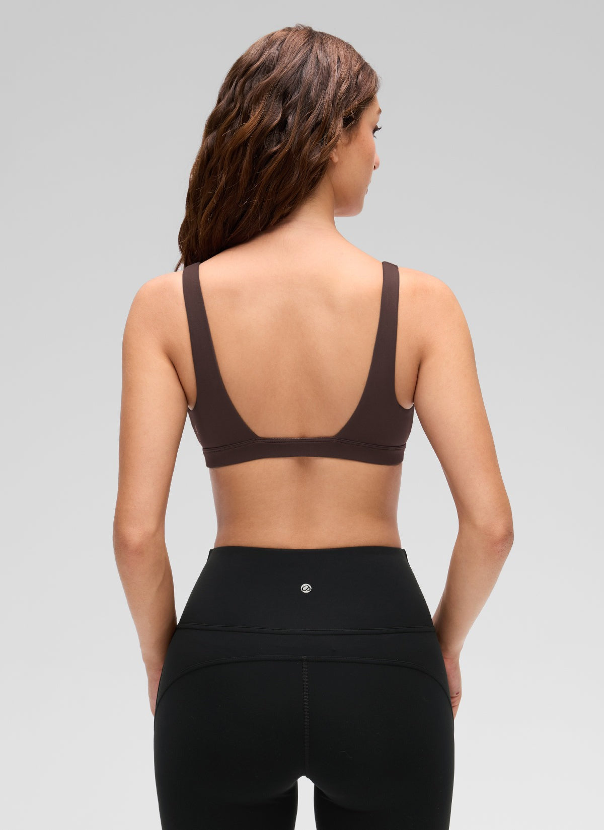 Butterluxe Soft Double Lined V Neck Sports Bra