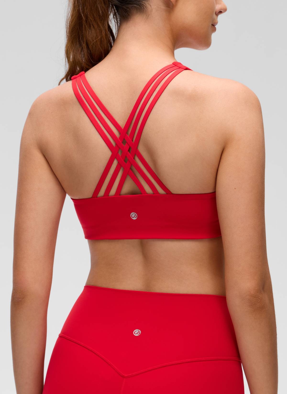 Butterluxe V Neck Strappy Sports Bra