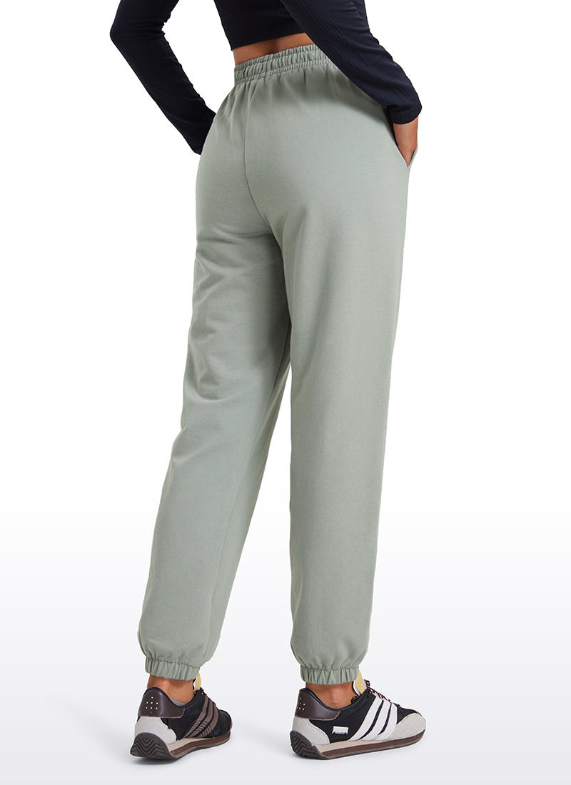 Cotton Fleece Pocket Sweatpant 28"