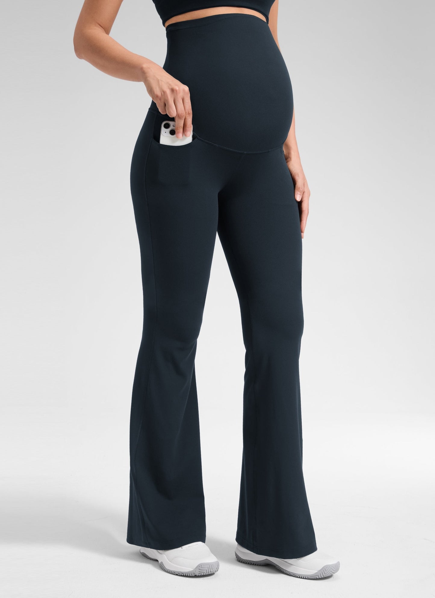 Butterluxe Maternity Flare Pocket Legging 33"