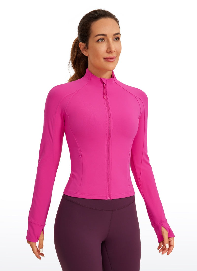 Butterluxe Waist Length Full Zip Jacket