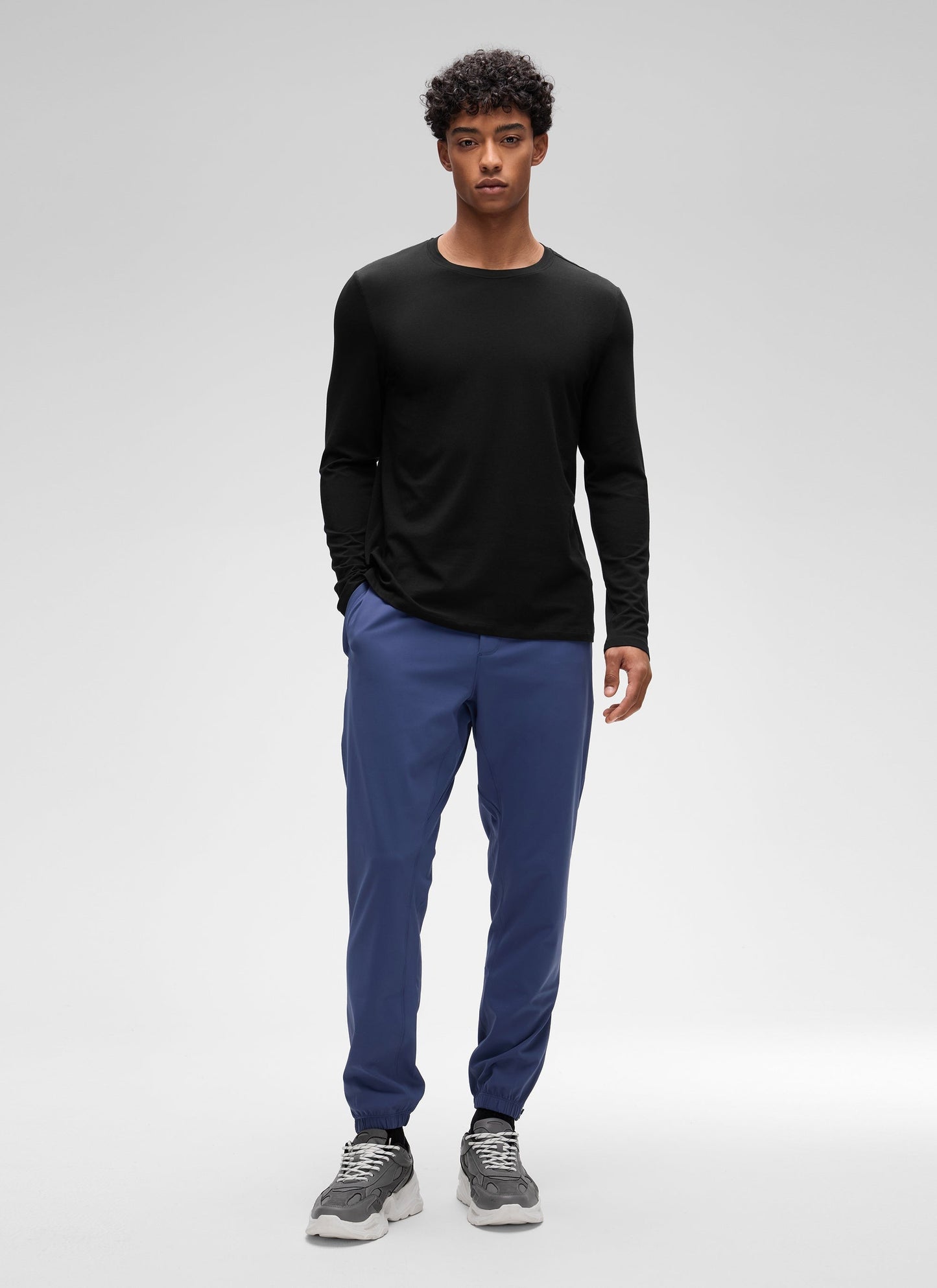 Pima Cotton Pro Long Sleeves Round Neck