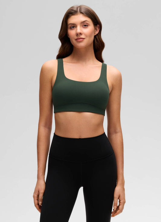 Butterluxe U Back Wide Straps Sports Bra
