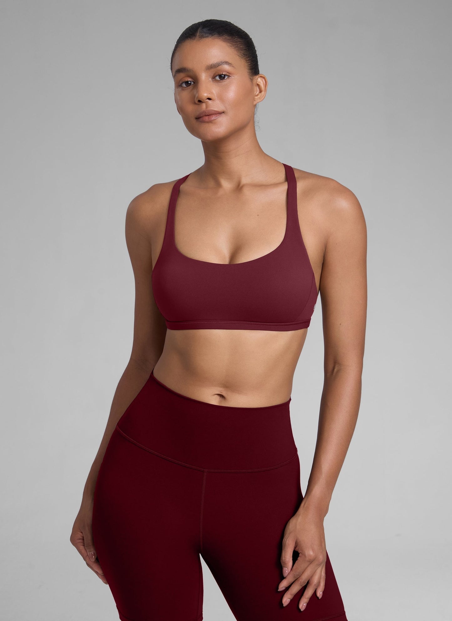 Nakedfeel Low Cut Strappy Bra (6 Straps)