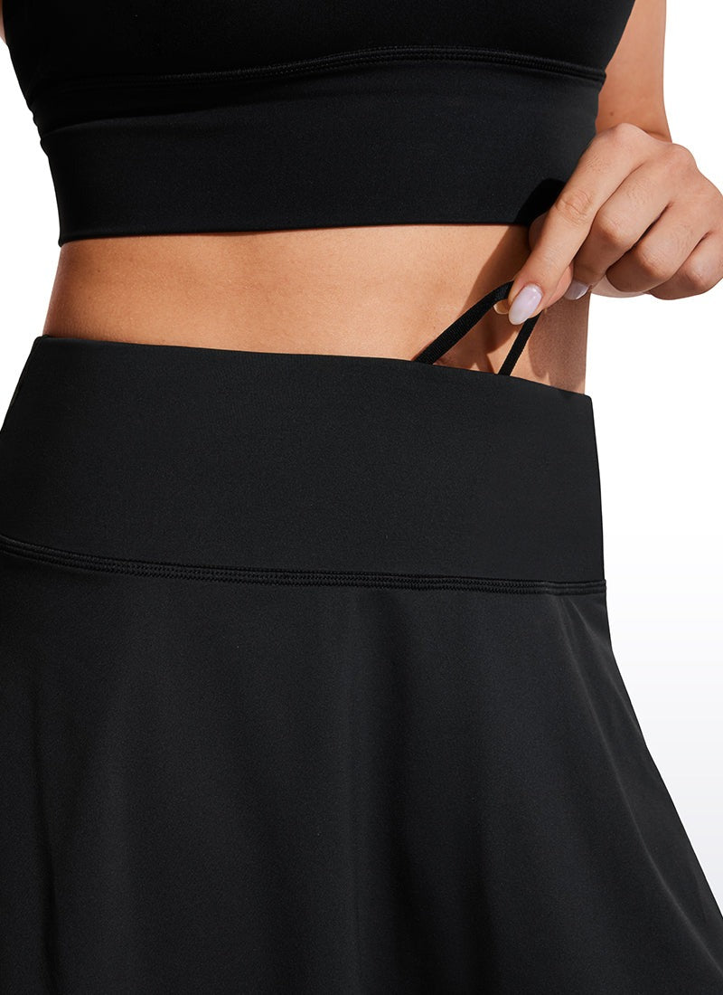 UPF 50+ High Rise Flowy Skirt 14''