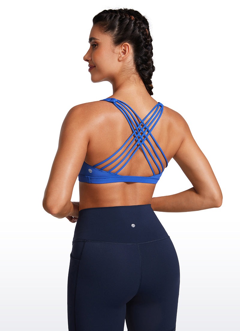 Nakedfeel Low Cut Strappy Bra (8 Straps)