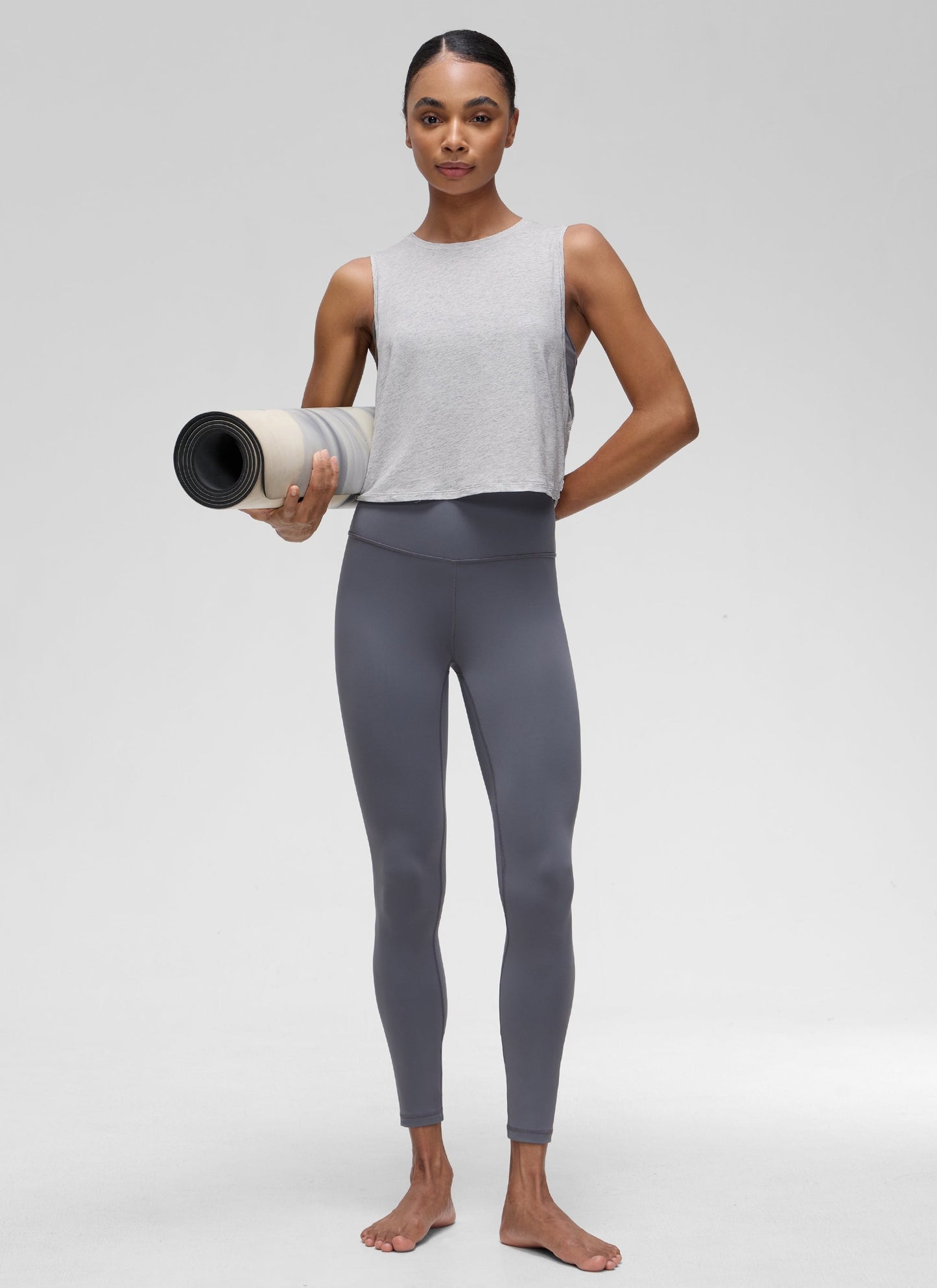 Pima Cotton Crop Deep Armhole Tank