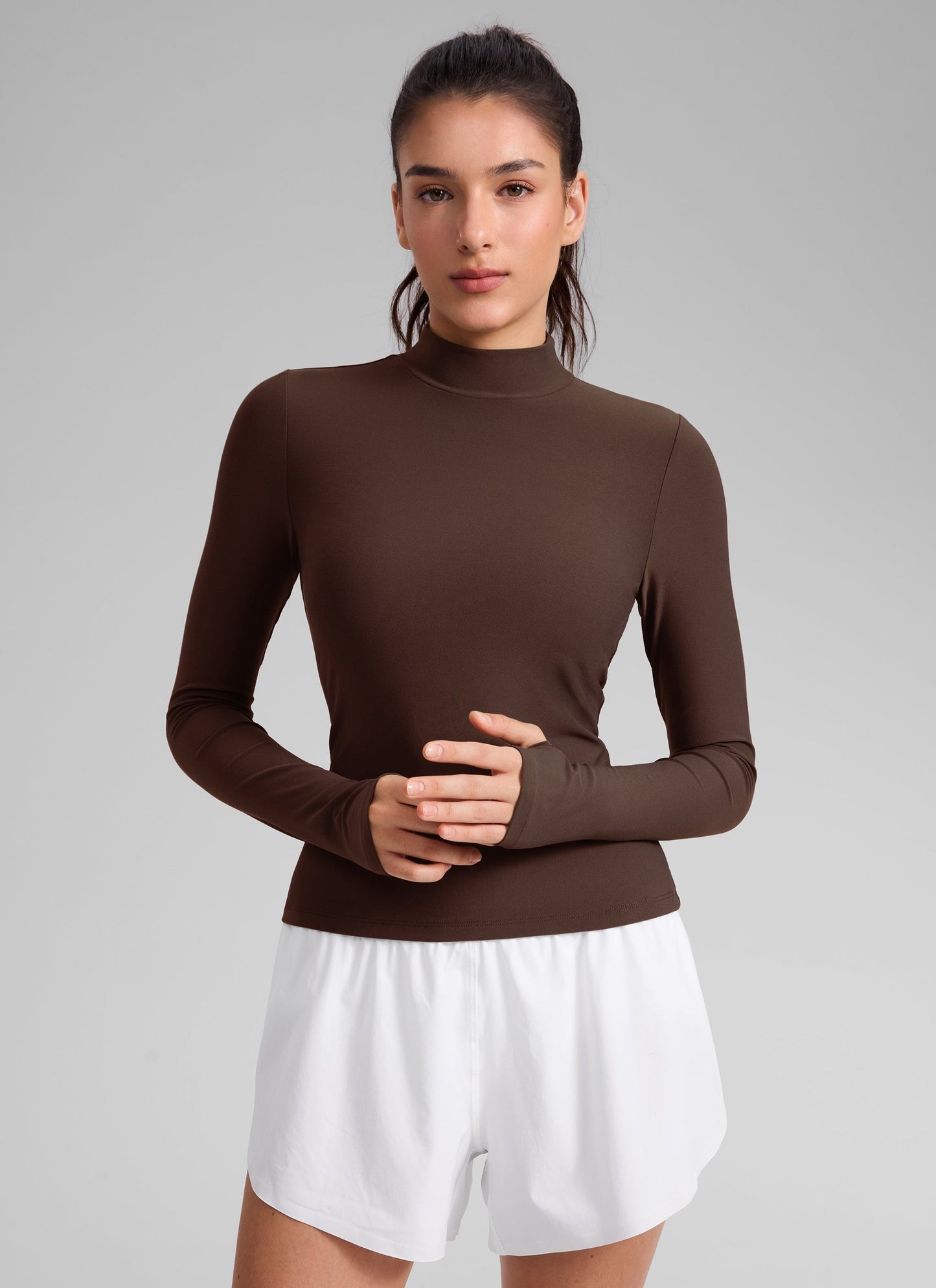 Cloudweight Mock Neck Long Sleeve