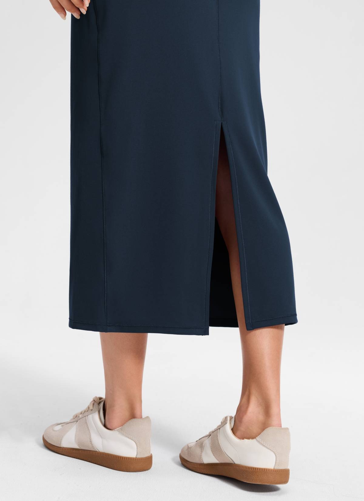 Butterlift® High Rise Back Slit Maxi Pencil Skirt
