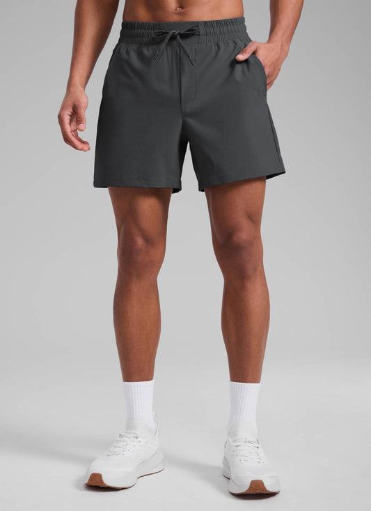 Feathery-Fit Workout Shorts 5''- Linerless