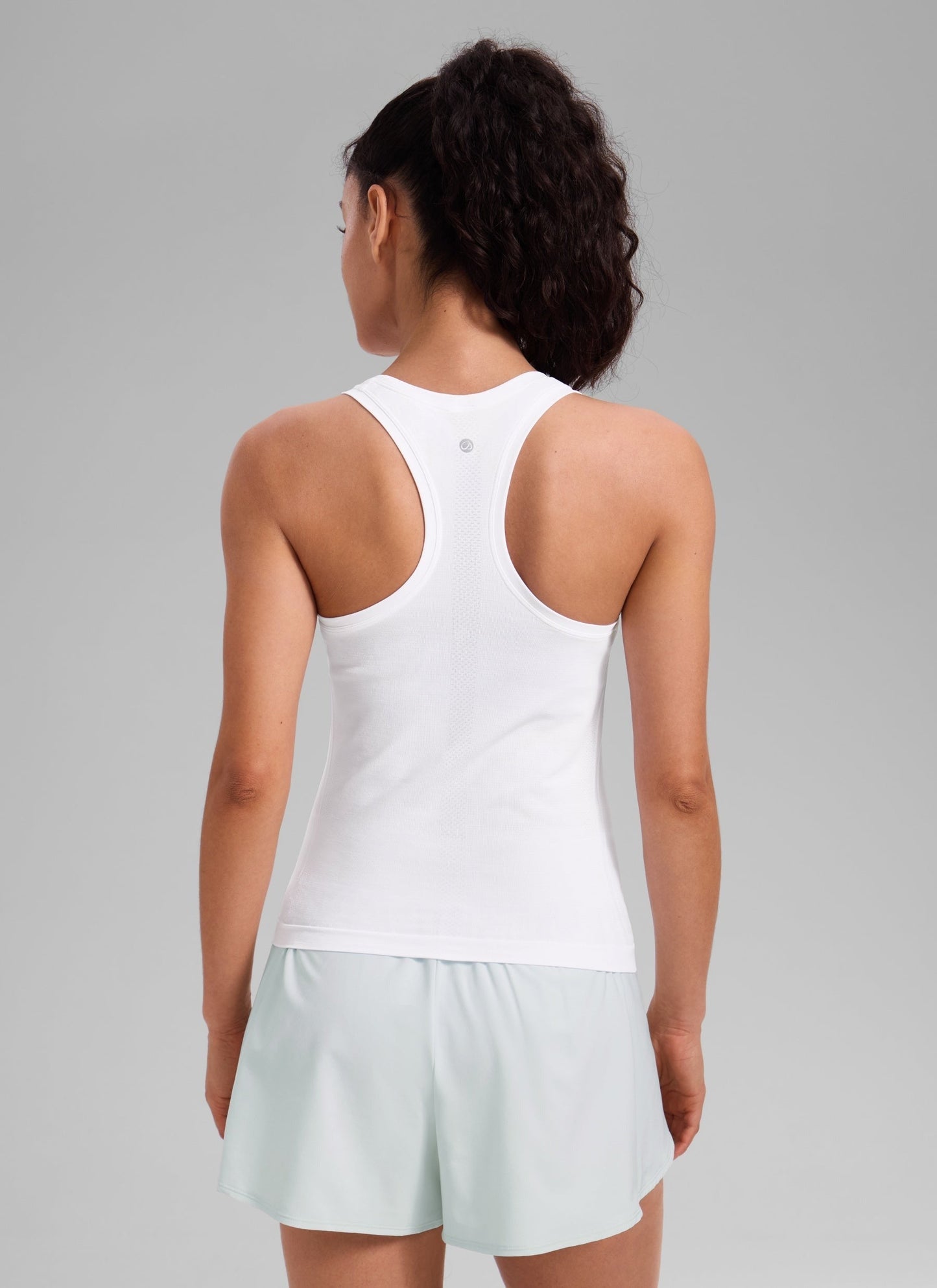 Seamless Racerback Scoop Neck Tank