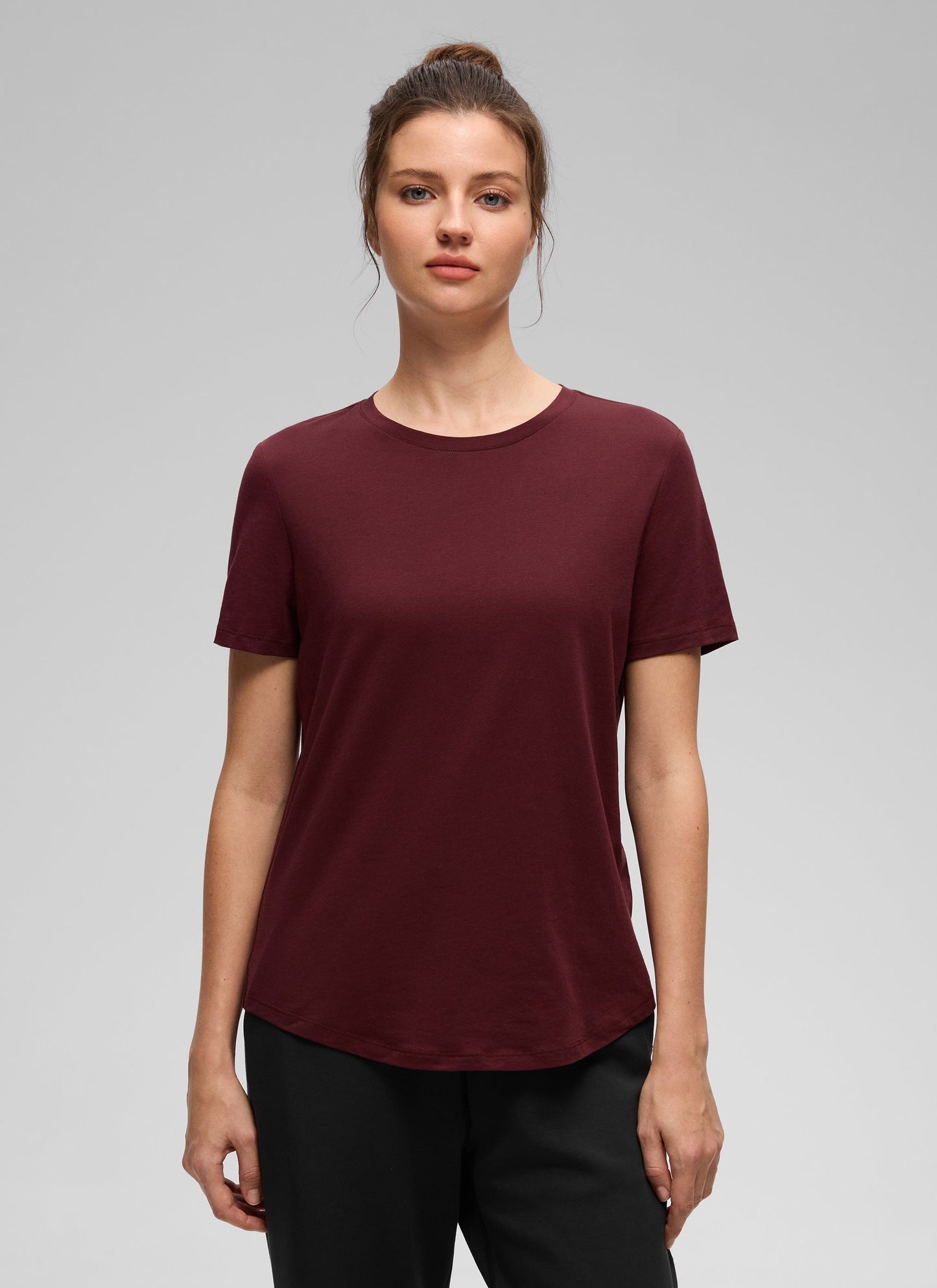 Pima Cotton Round Neck Short Sleeve