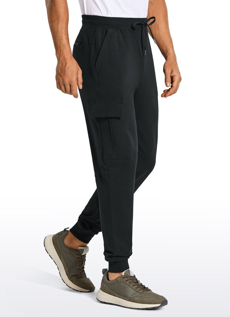 Stretch Classic-Fit Sweatpants with Multi Pockets 29"