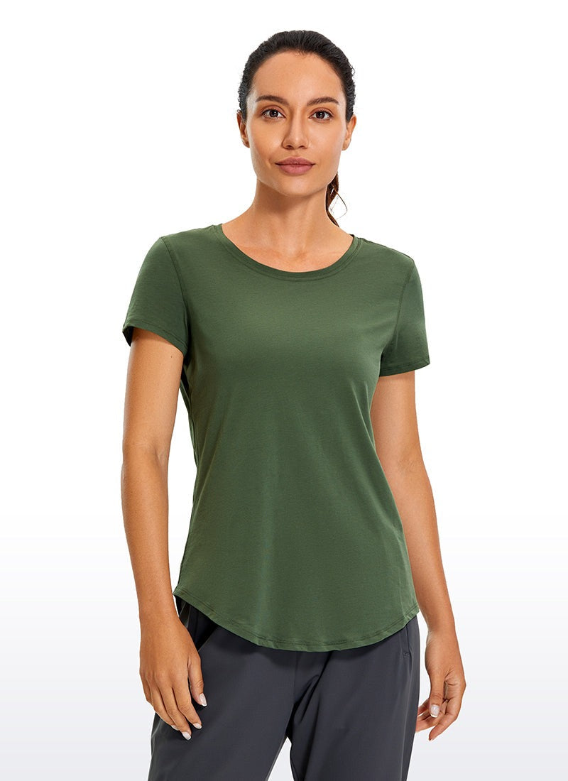 Pima Cotton Short Sleeve