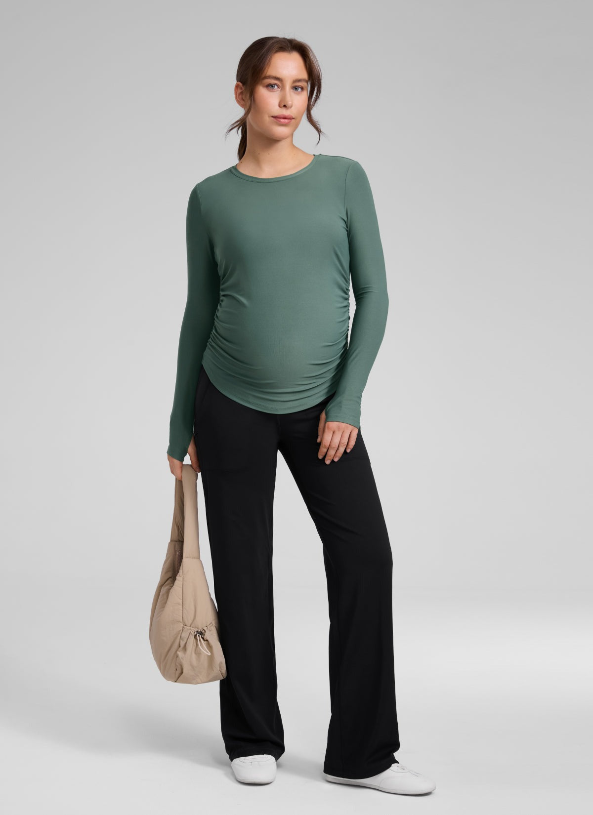 Cloudweight Maternity Ruched Long Sleeve
