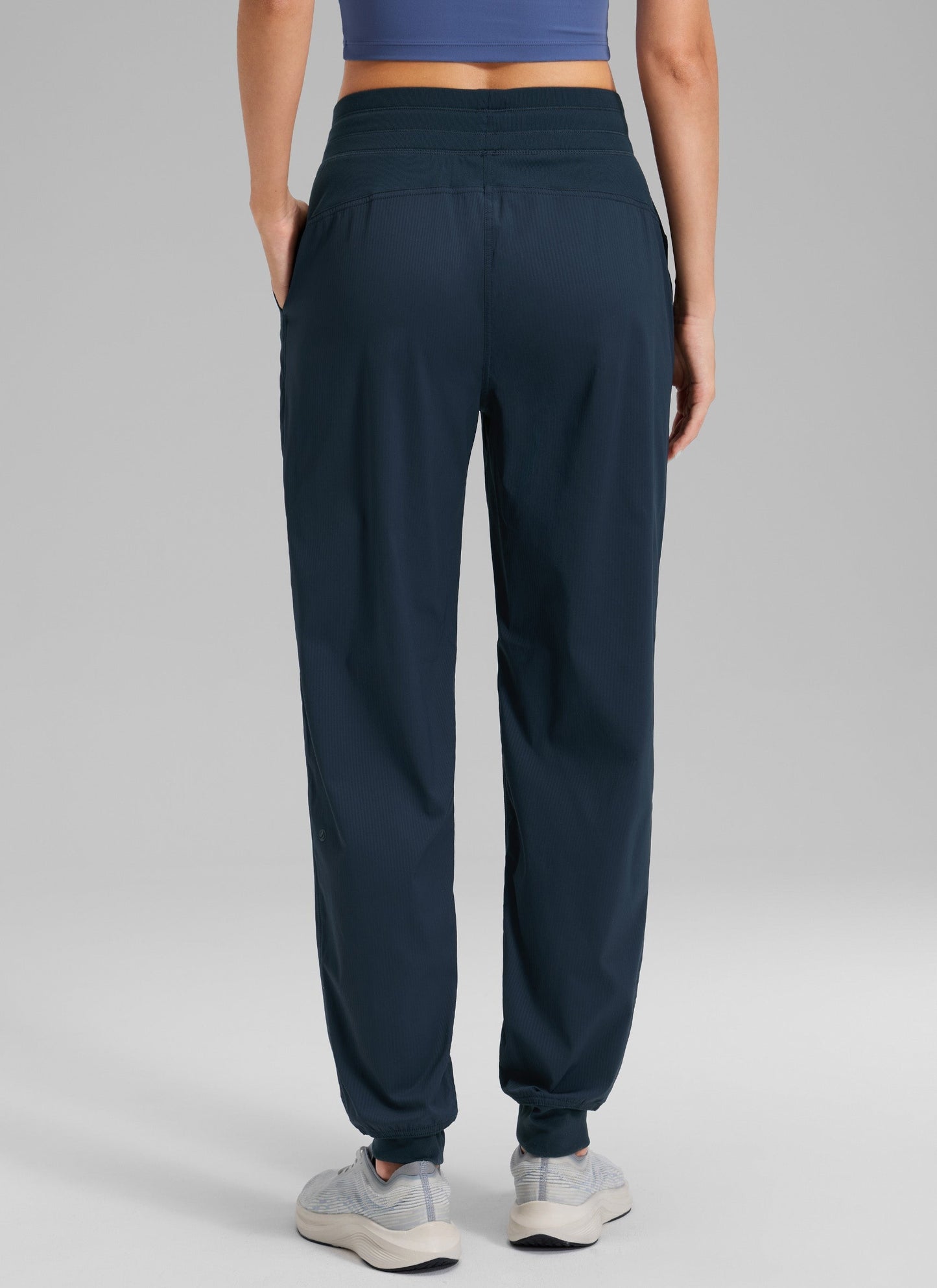 Striped Ruched Pocket Jogger 30''