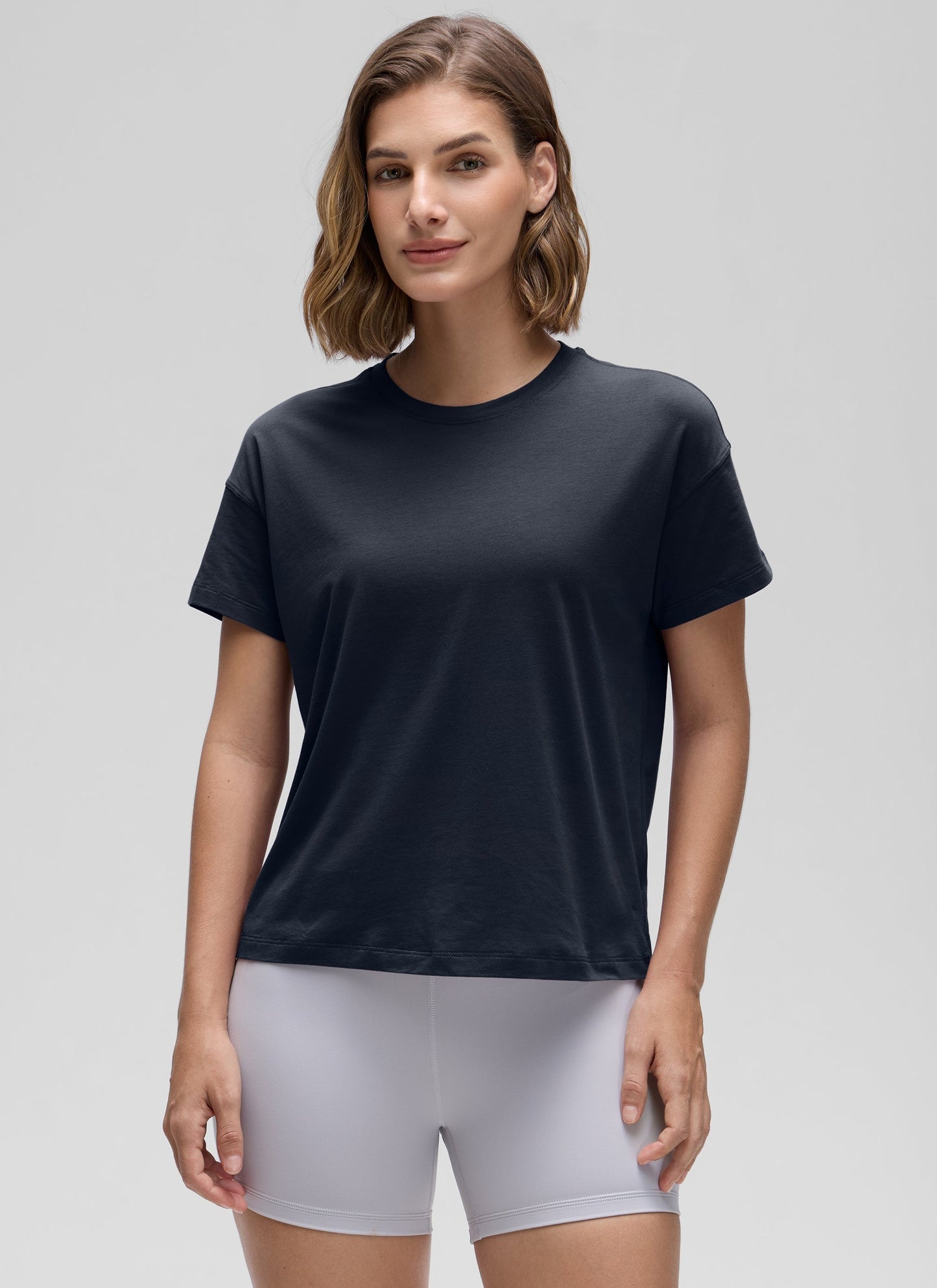 Pima Cotton Loose Fit Short Sleeve