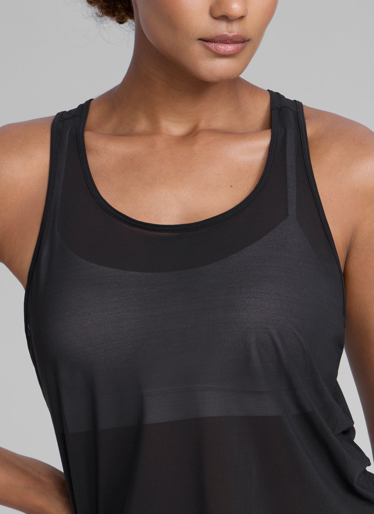 Mesh Relaxed Fit Workout Breathable Tank