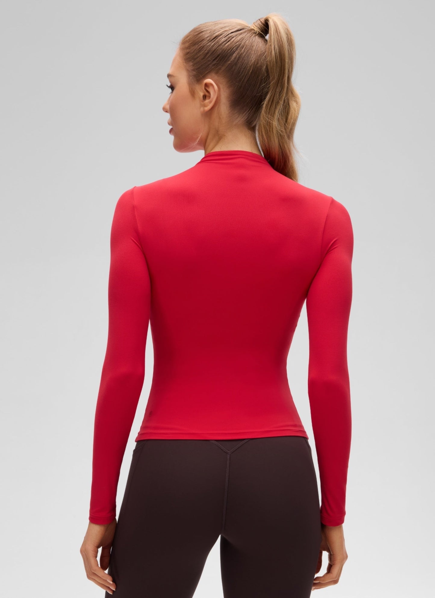 Softembrace Mock Neck Long Sleeve