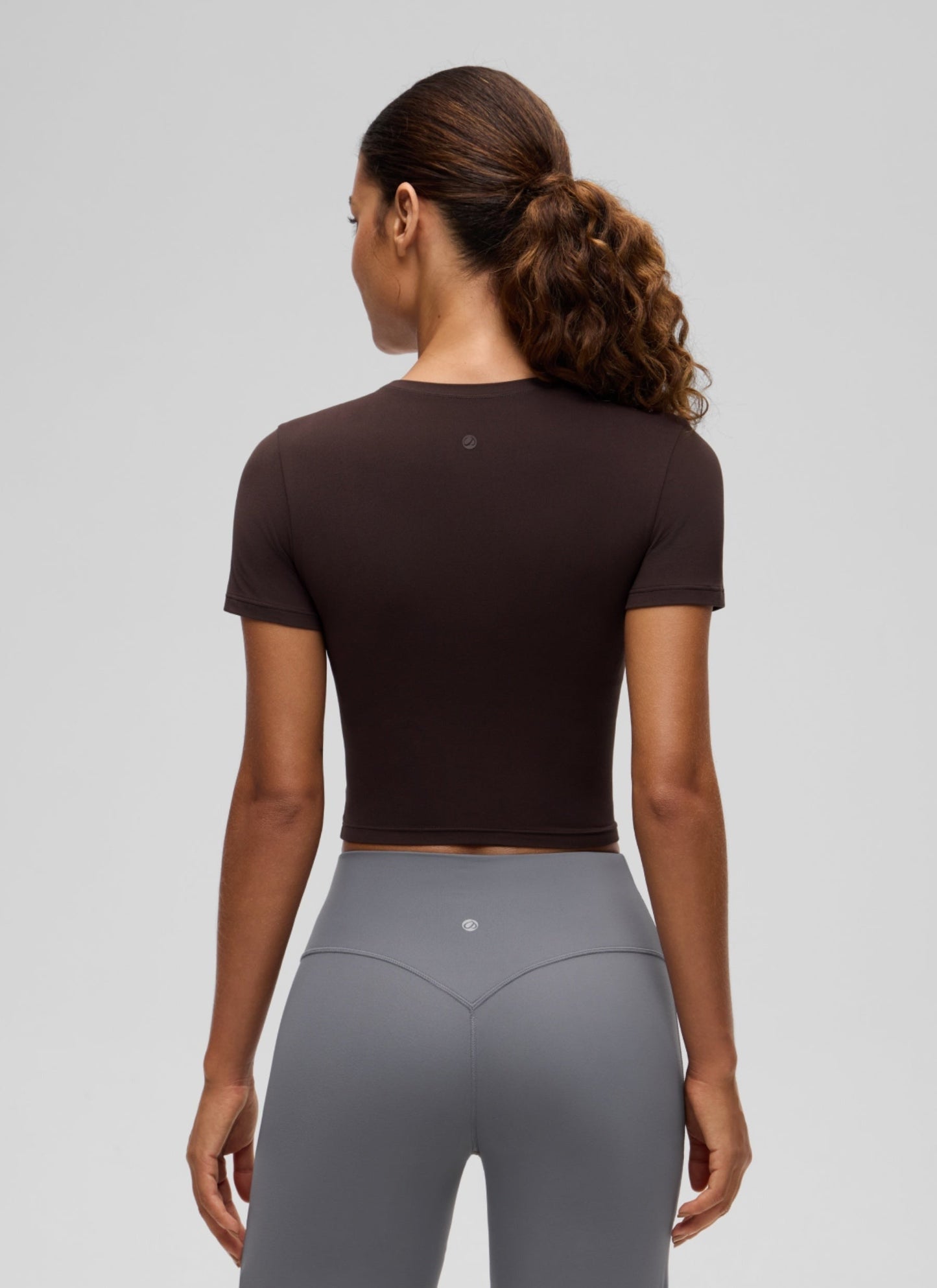 Softembrace Crewneck Cropped Short Sleeve