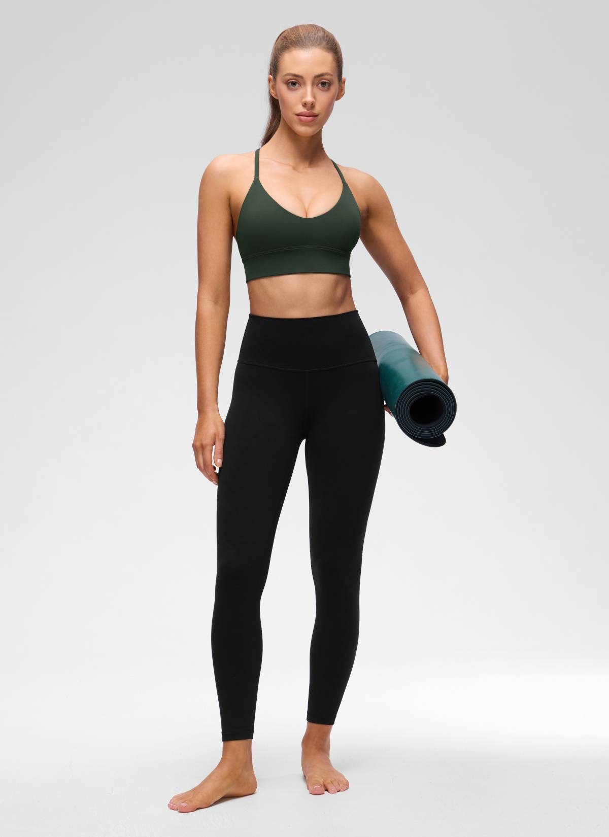 Butterluxe Cross Back Longline Sports Bra
