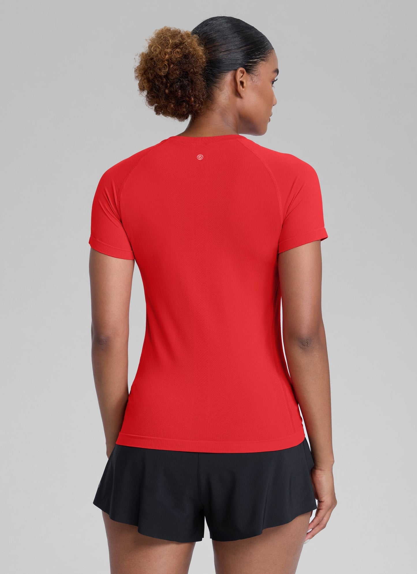 Seamless Hip Length Short Sleeve