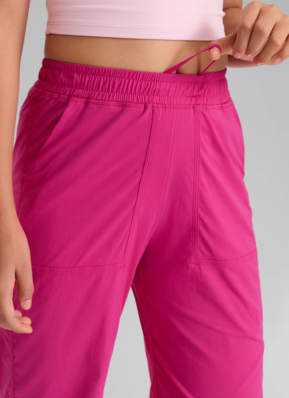 Girls Lightweight Straight Leg Pocket Pant