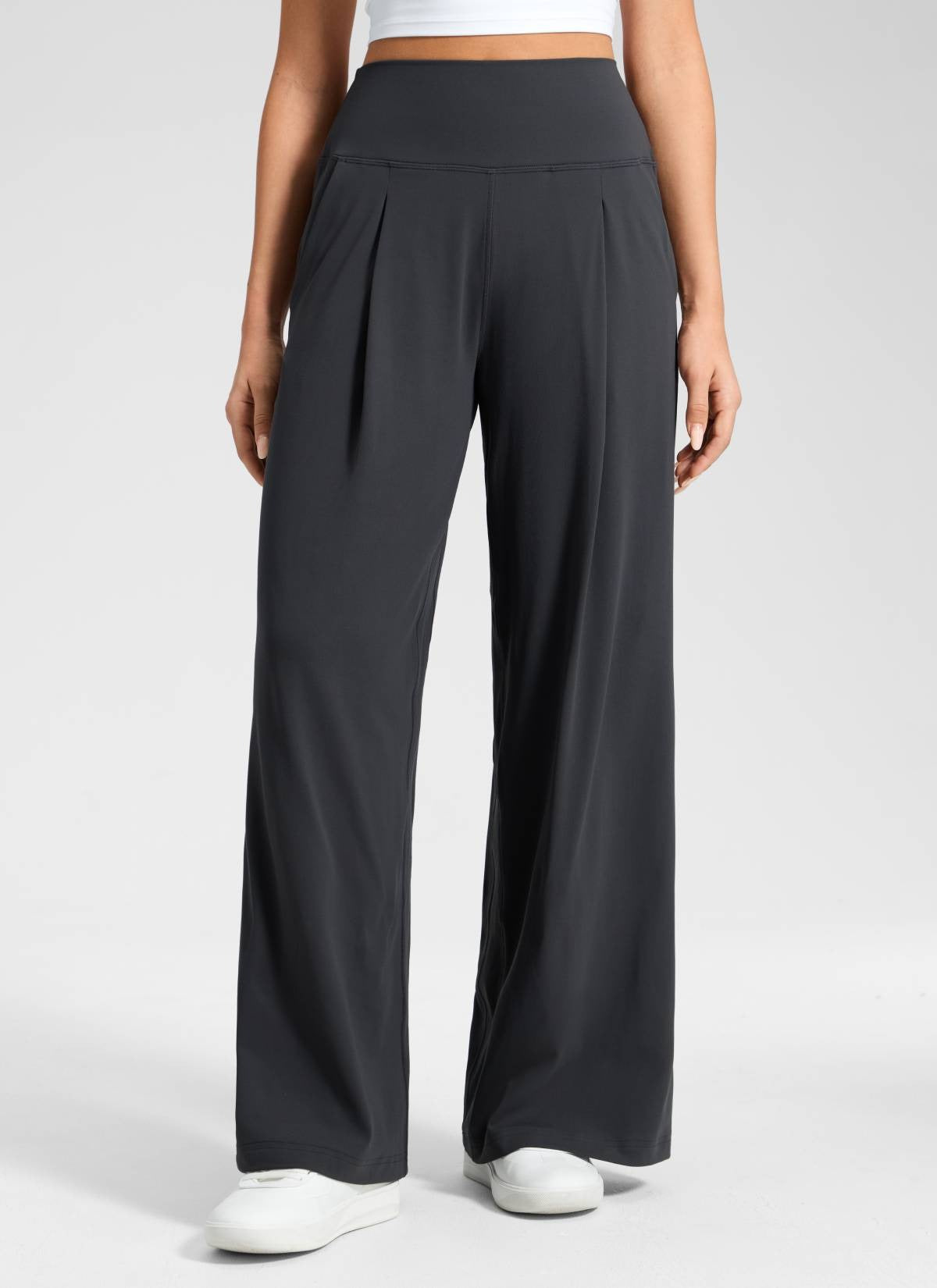 Butterluxe Front Pleated Pocket Palazzo Pant 30"