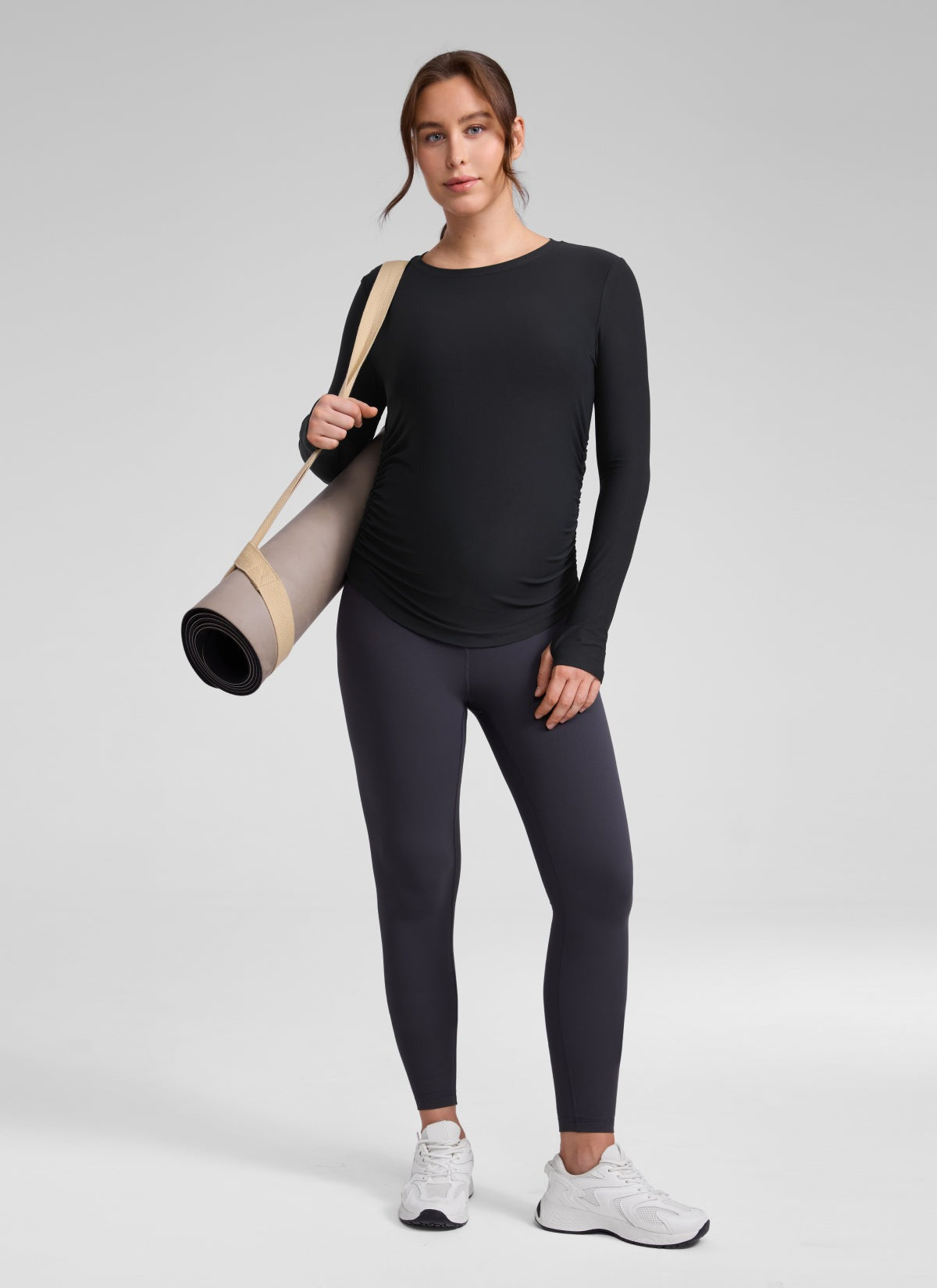 Cloudweight Maternity Ruched Long Sleeve