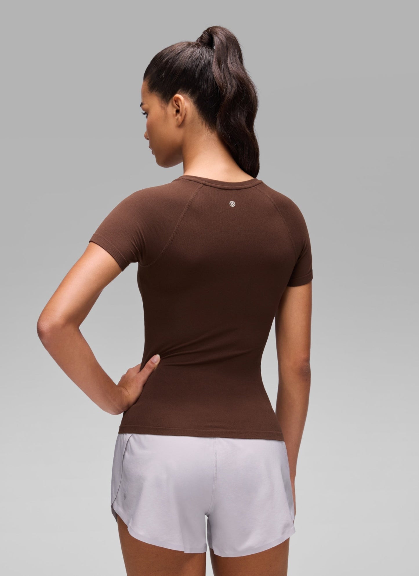 Seamless Crewneck Workout Short Sleeve