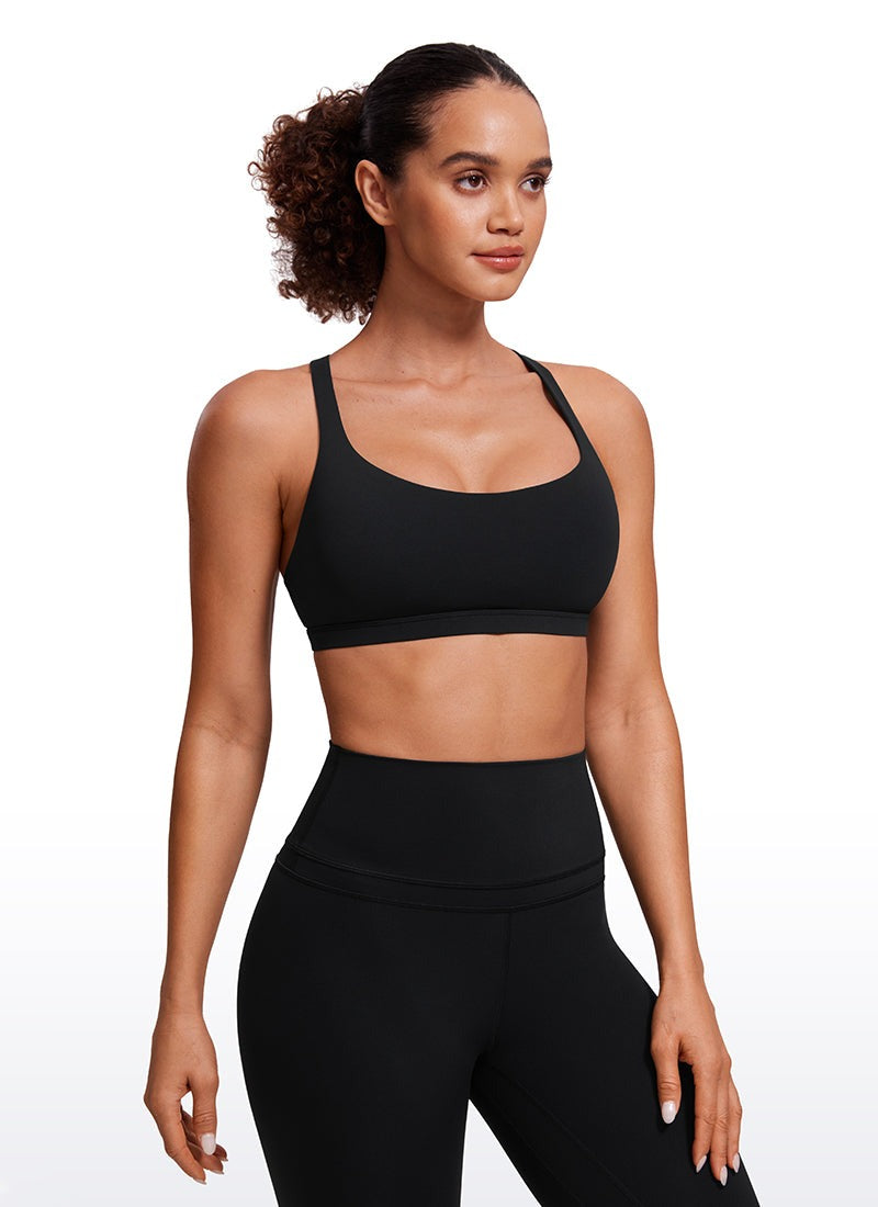 Nakedfeel Low Cut Strappy Bra (8 Straps)