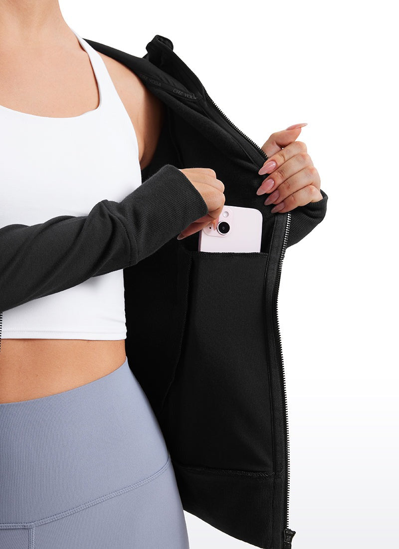 Amenity Full Zip ThumbHole Hoodie