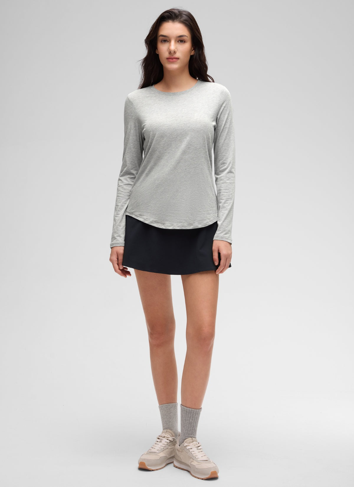 Pima Cotton Workout Long Sleeve