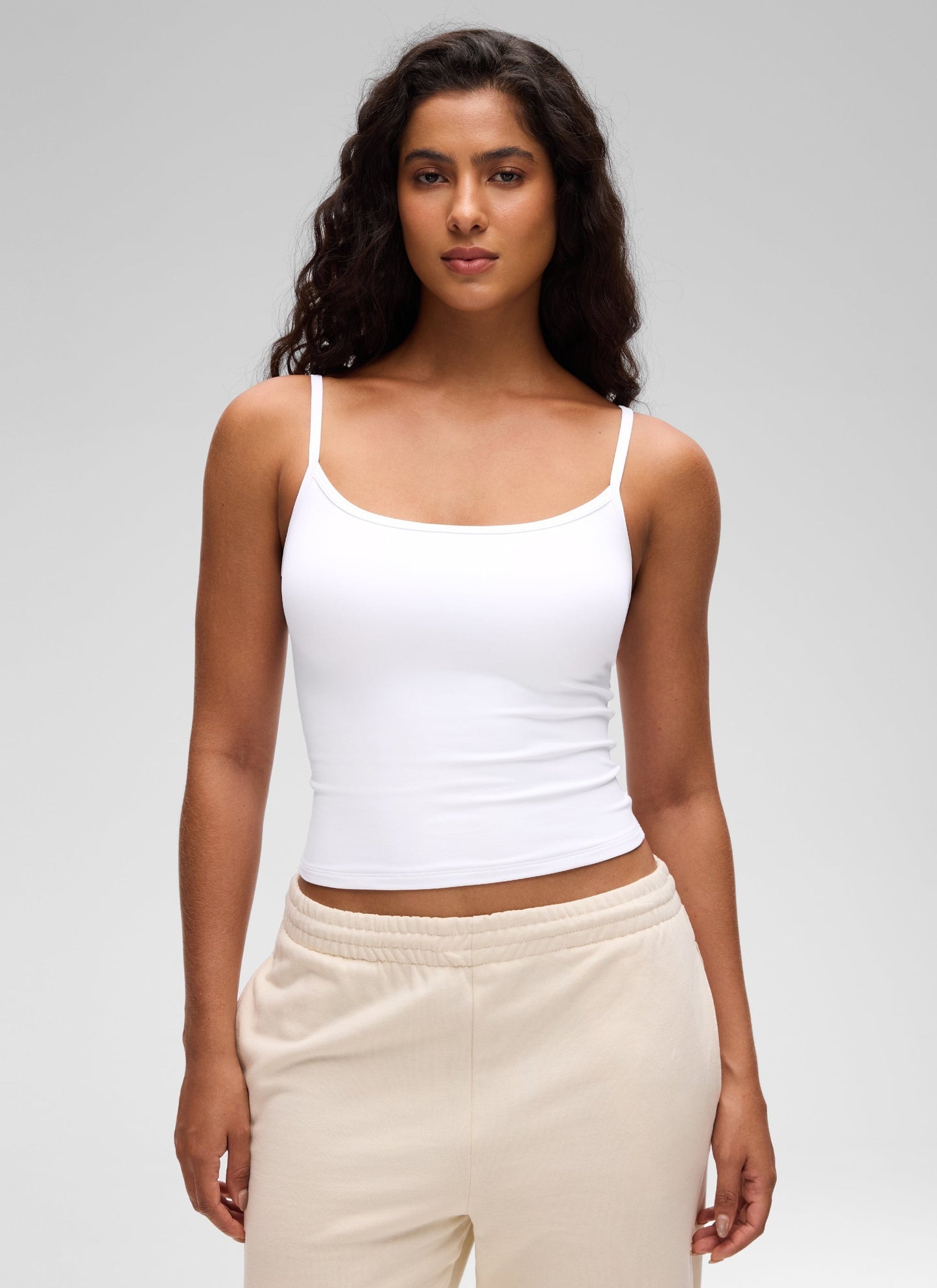 Butterluxe Double Lined Adjustable Strap Tank